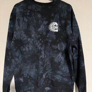 Liquid Death - Black Tie Die Sweatshirt - Men's Size Large